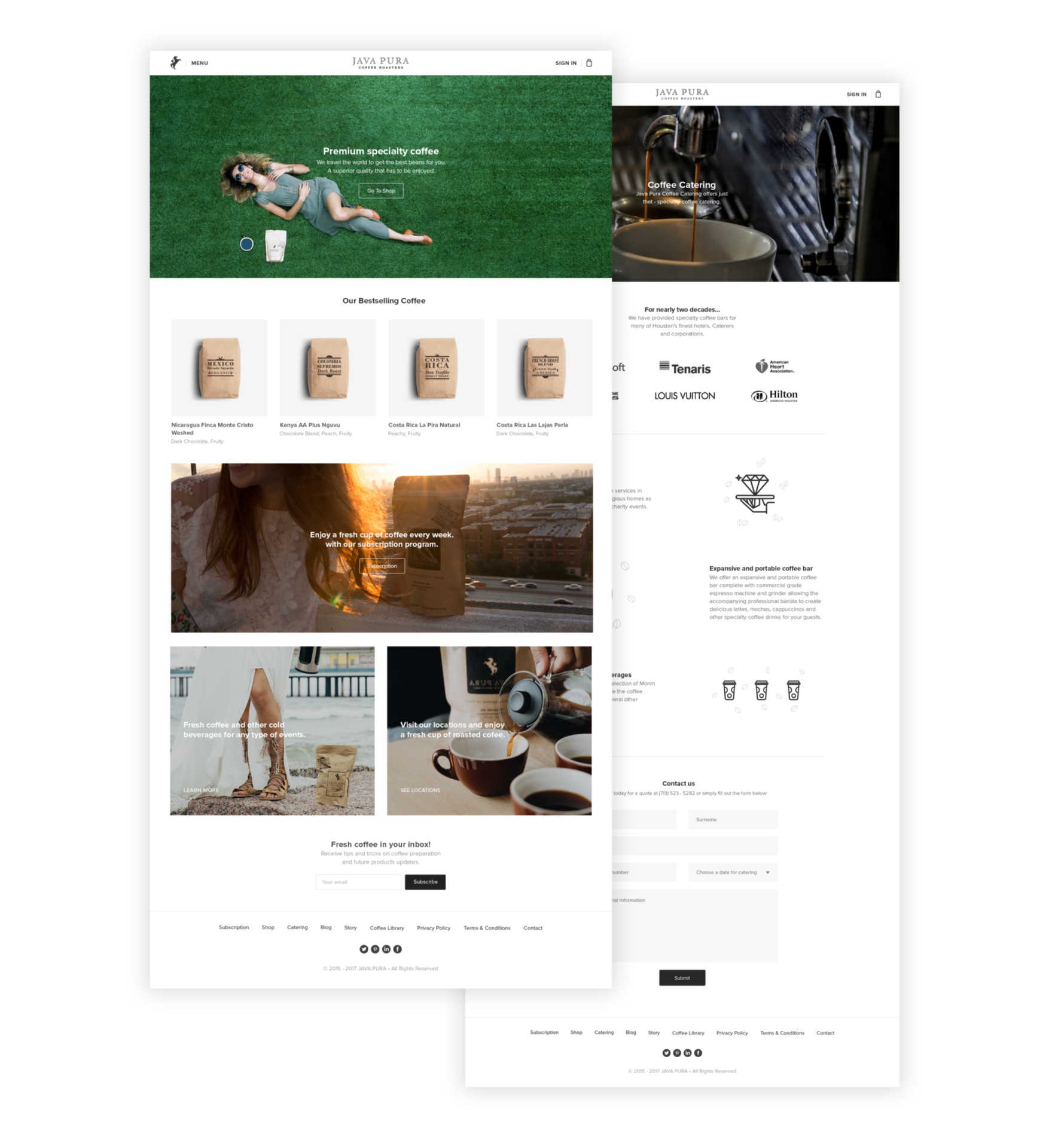 E-commerce Website Redesign