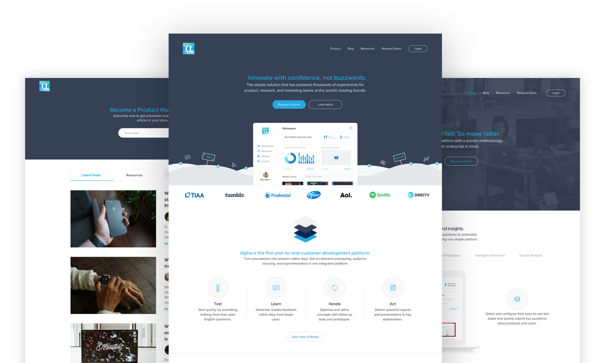 SaaS Website Redesign