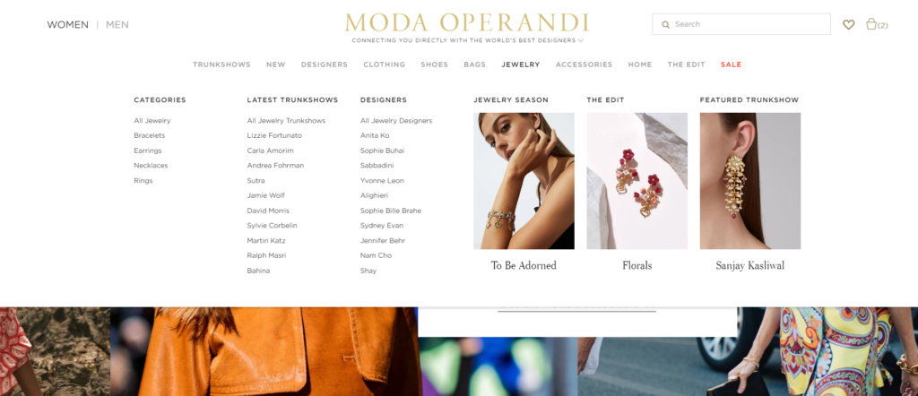 Jewellery Website Design