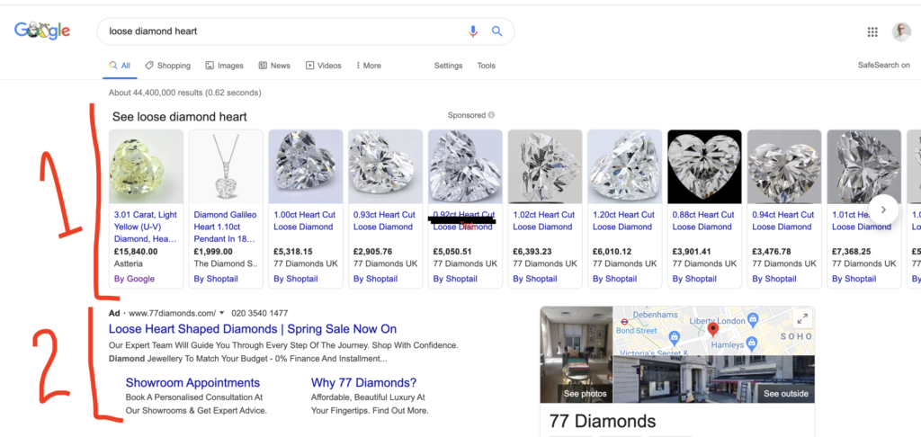 diamond selling website