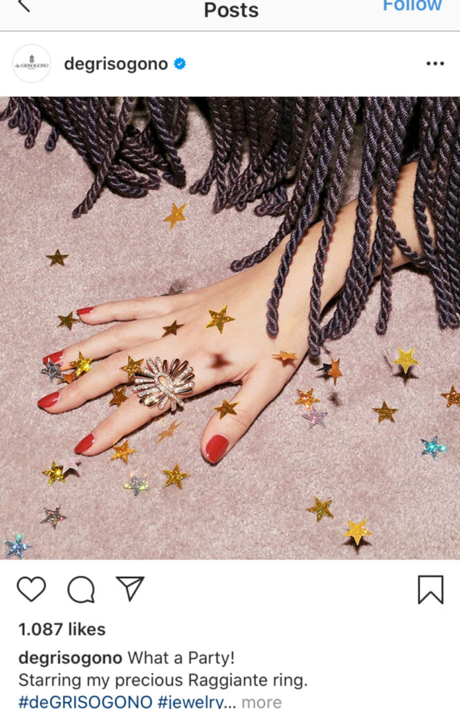 Instagram on sale ads jewelry