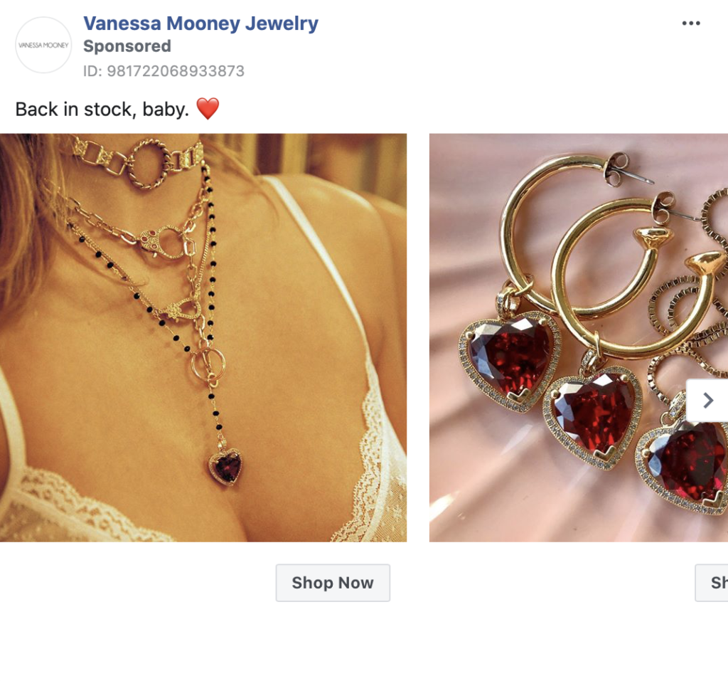 Jewelry like hot sale vanessa mooney