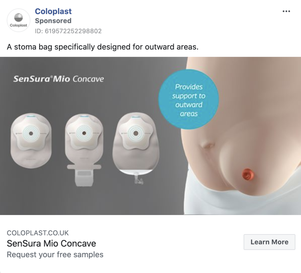 Marketing on Stoma Device