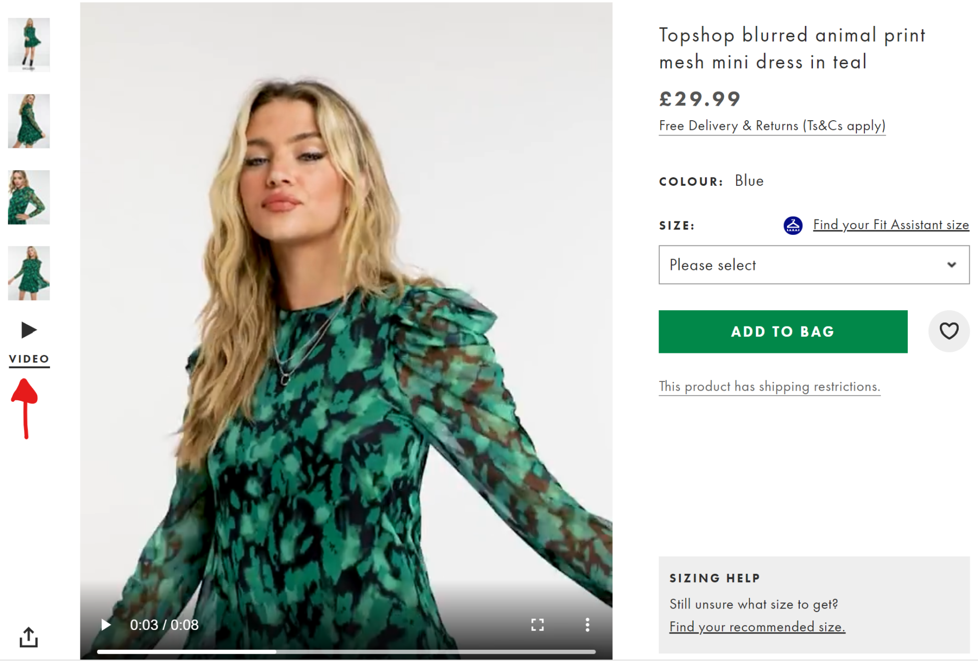 TopShop Ecommerce