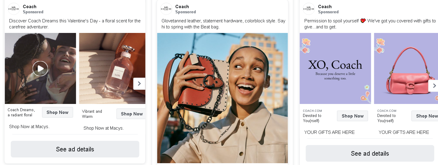 How does Louis Vuitton create content on social networks?