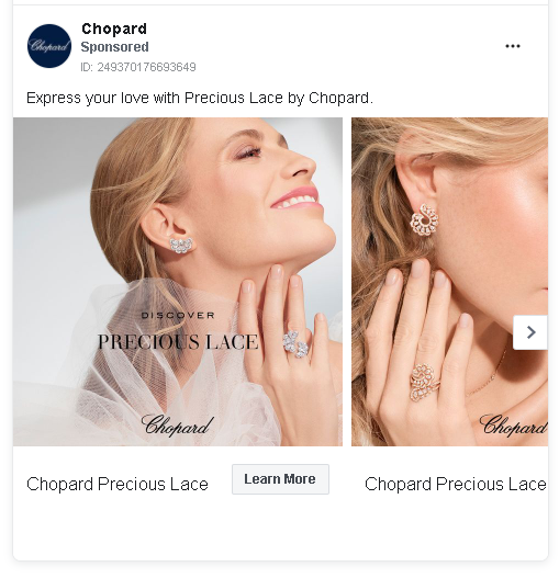 diamond jewellery print ads