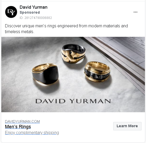 8 Effective Facebook Jewelry Ads to Increase Conversions